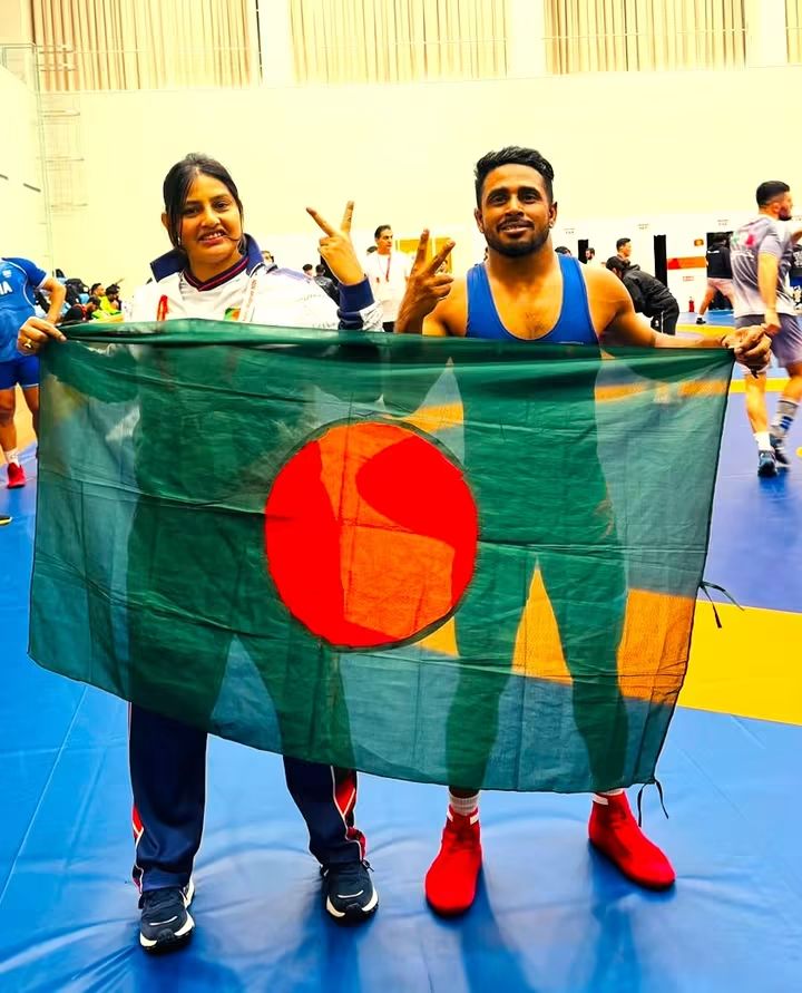 জাপানের নাগোয়ায় লায়ন সাত্তারের জয়, বাংলাদেশের কুস্তিতে নতুন দিগন্ত